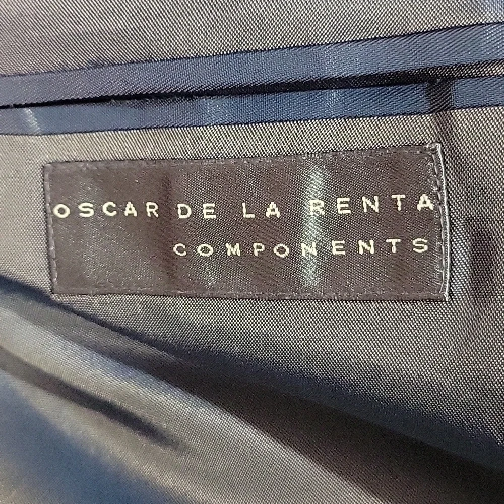 Oscar de la Renta Black Classic Men's Blazer